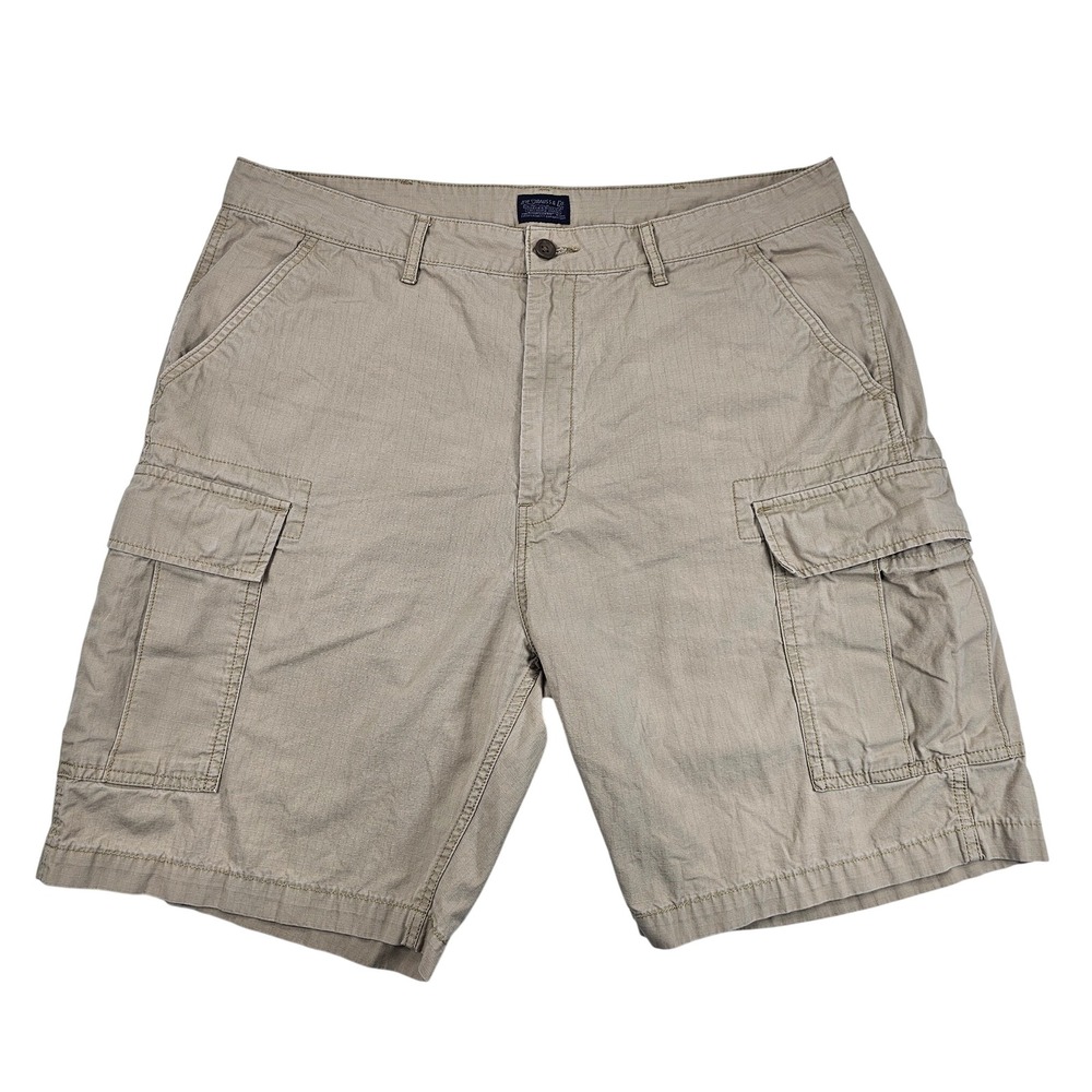 Levis Mens Tan Khaki Ripstop Cargo Shorts Size W38 23251-0009 Outdoor Casual